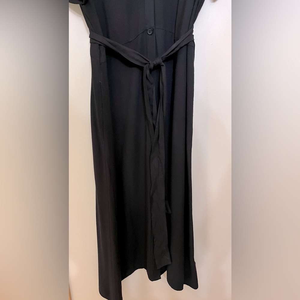Amazon Essentials Black Dress with Belt - Picture 2 of 4
